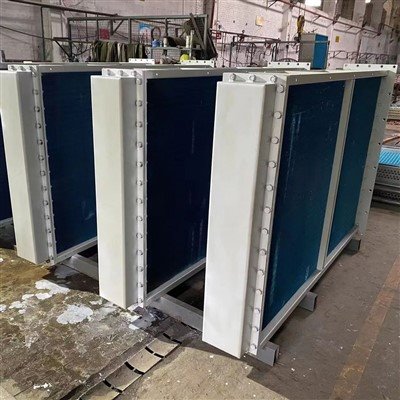 Copper Tube 15.88 1.2mm Makulidwe Aluminiyamu Fin Water Cooler Efficient Heat Exchanger Kuti Mugwiritse Ntchito Hydro Power Plant