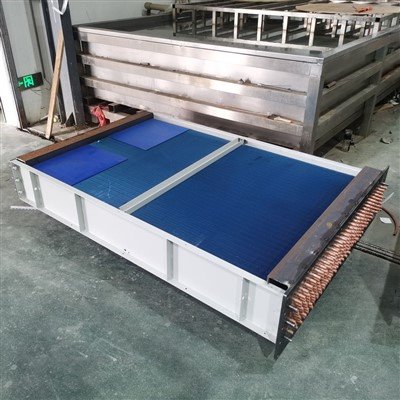 Welding Process Hydropower Station Madzi Kuzirala Chosinthitsa Kutentha Ndi Copper Tube Ndi Aluminium Fin